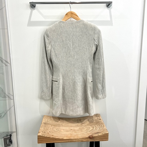XS light grey Zara Basic jacket - Picture 6 of 6